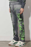 INTELLECTUAL PROPERTY WASHED FLARE JOGGER (FRB2482)