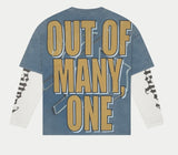 Chosen One Layered T-Shirt (Blue wash) (Chosen-One-Layered-T-Shirt-Blue-Wash)