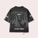 Dover Street Team Tee - Red Black (Dover-Street-Team-Tee-Red-Black)