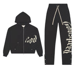 OG Logo Sweatsuit V2 (Black) (Og-Logo-Sweatsuit-V2-Black)