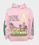 Cali to NYC Hoodie Pink (HFFW202041)