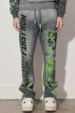 INTELLECTUAL PROPERTY WASHED FLARE JOGGER (FRB2482)