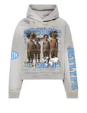 PRAY FOR MY ENEMIES HOODIE GREY (PRAY-HOODIE)