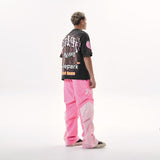 Street Team Windbreaker Pants - Pink (Street-Team-Windbreaker-Pants-Pink)