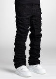 All Black Super Stacked Denim (All-Black-Super-Stacked-Denim)