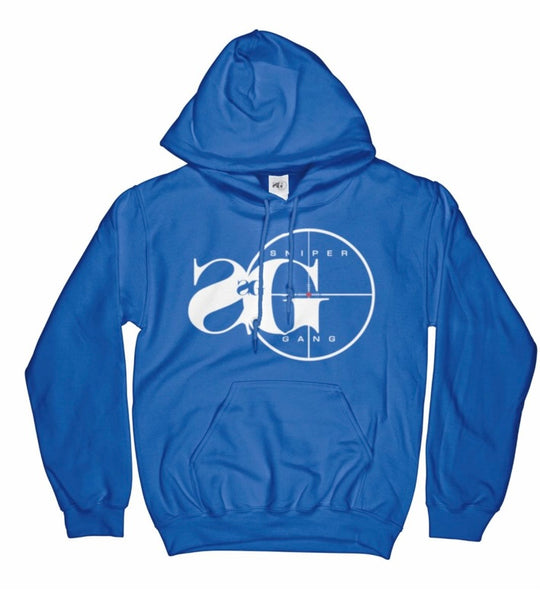 Sniper Gang Logo Hoodie Royal Blue (SGH-RoyalBlue)