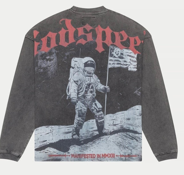 Apollo 11 Long sleeve (Grey Wash) (Apollo-11-Long-Sleeve-Grey-Wash)