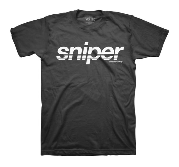 Sniper Members Only Tee (Black) (SG-SniperMembersOnly-Blk-Tee)