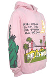 Cali to NYC Hoodie Pink (HFFW202041)