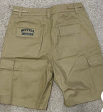 Bottega Desires Camo Cargo Shorts