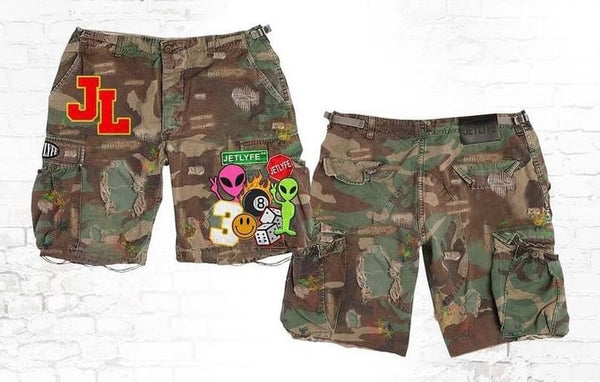 Jetlyfe Alien Camo Shorts