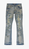 V-STARS” VINTAGE WASH STACKED FLARE JEAN (VLBS3765)